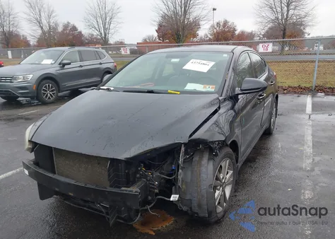 2018 Hyundai Elantra Sel из США, поврежденный, VIN 5NPD84LF6JH229143